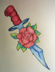 Rose and Knife