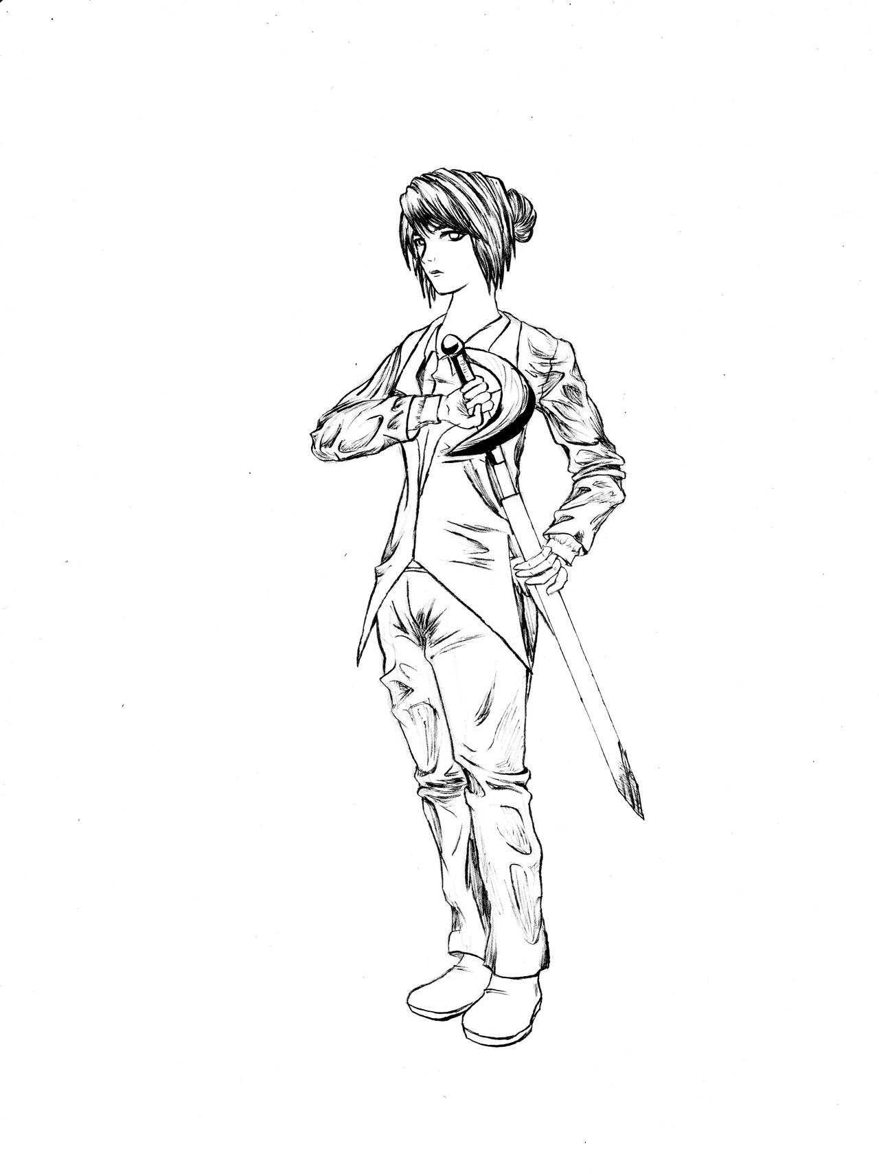 Charlotte drawing by Riger44 on DeviantArt