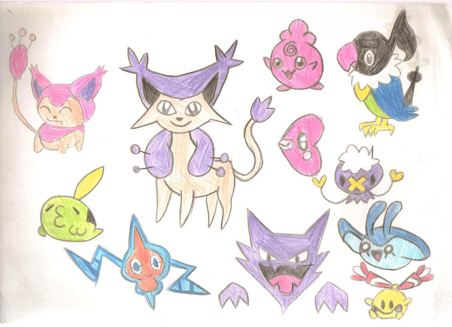 Random Crap Drawing random crap XD by Blixt4 on DeviantArt