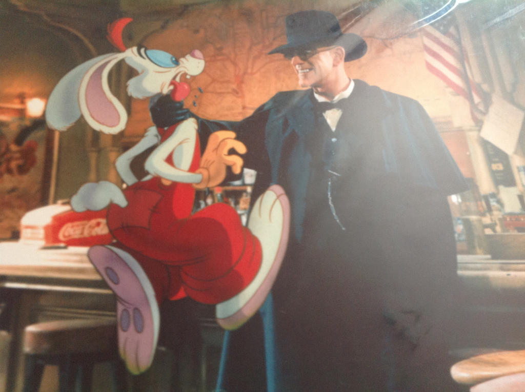 Jumbo picture of judge doom and Roger rabbit by expofever on DeviantArt