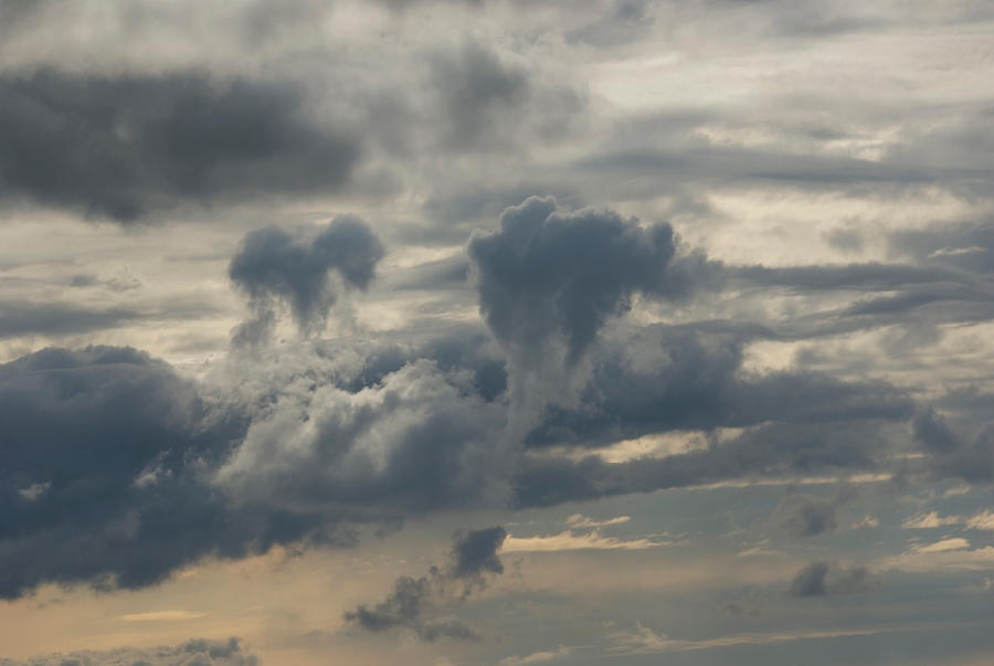 Strange clouds