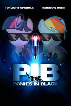 PIB Ponies in Black