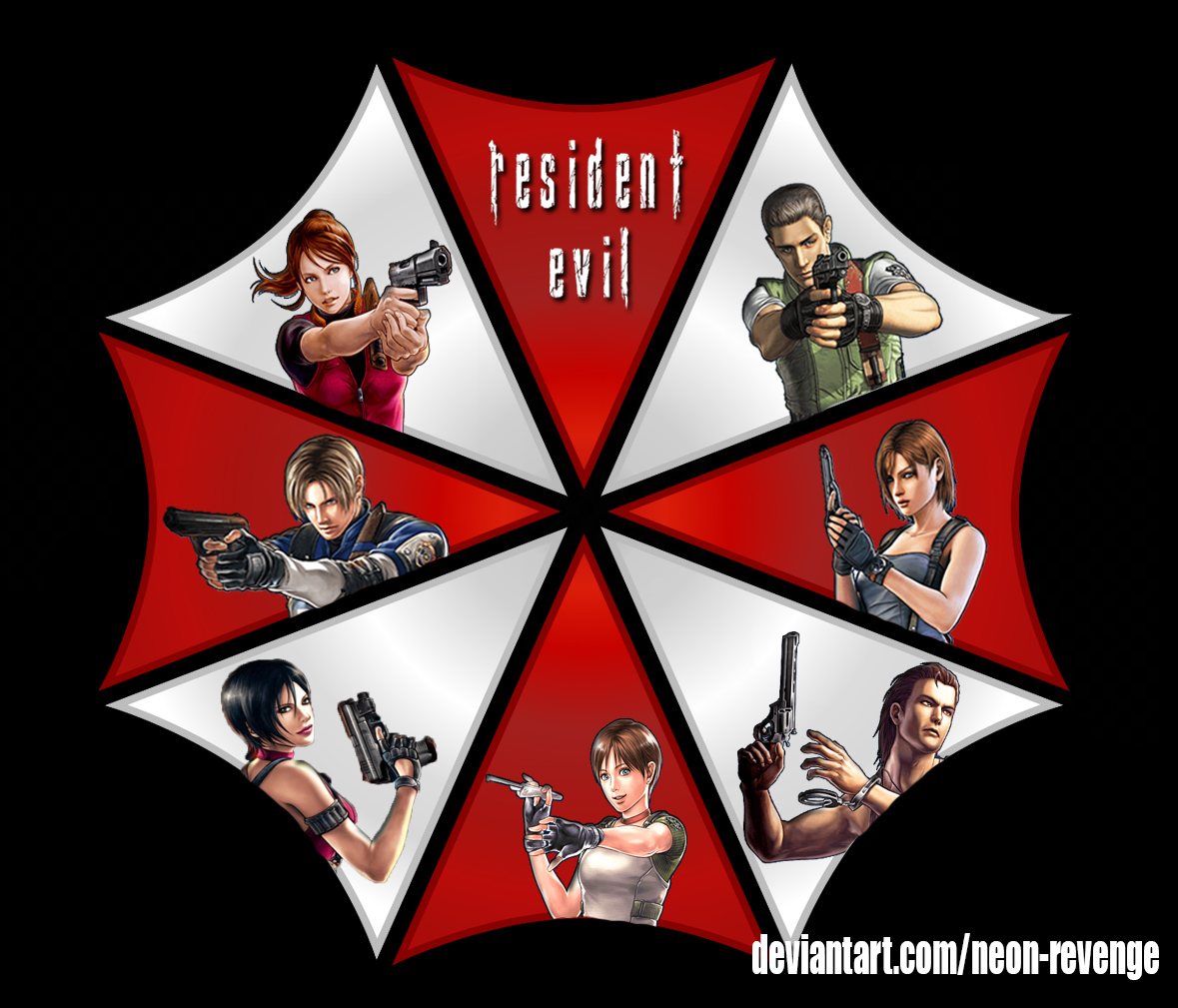 Resident Evil - All Movies Wallpaper by mayfuite on DeviantArt