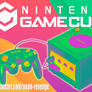 NINTENDO GAMECUBE | GREEN PINK YELLOW WALLPAPER