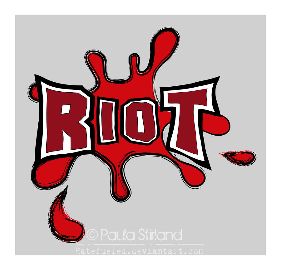 Riot Paintball Team Logo