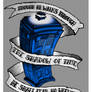 Dr Who Blue