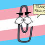 CLIPPY SAYS TRANS RIGHTS!