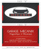 VISITED CARD ' MECANIX '