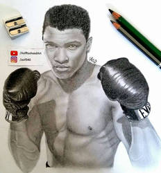 Muhammad Ali portrait 