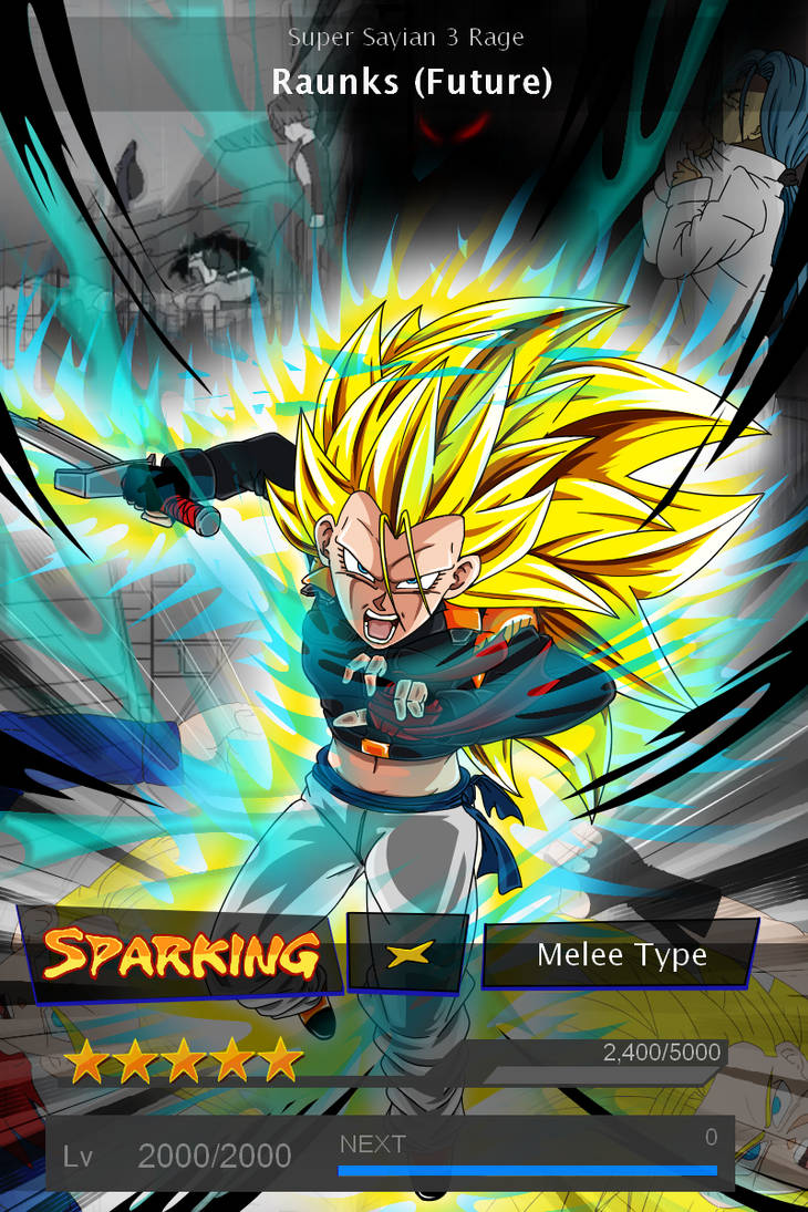 Ss3 Rage Raunks SSJ3 Rage DBL by Chancellord on DeviantArt