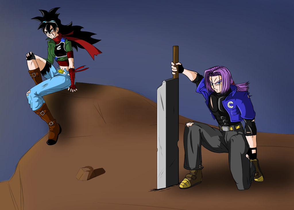 Edgy Future Trunks and Ranch by Chancellord on DeviantArt
