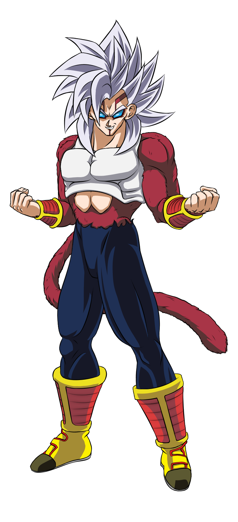 SSJ4 Baby (Vegeta) by Chancellord on DeviantArt
