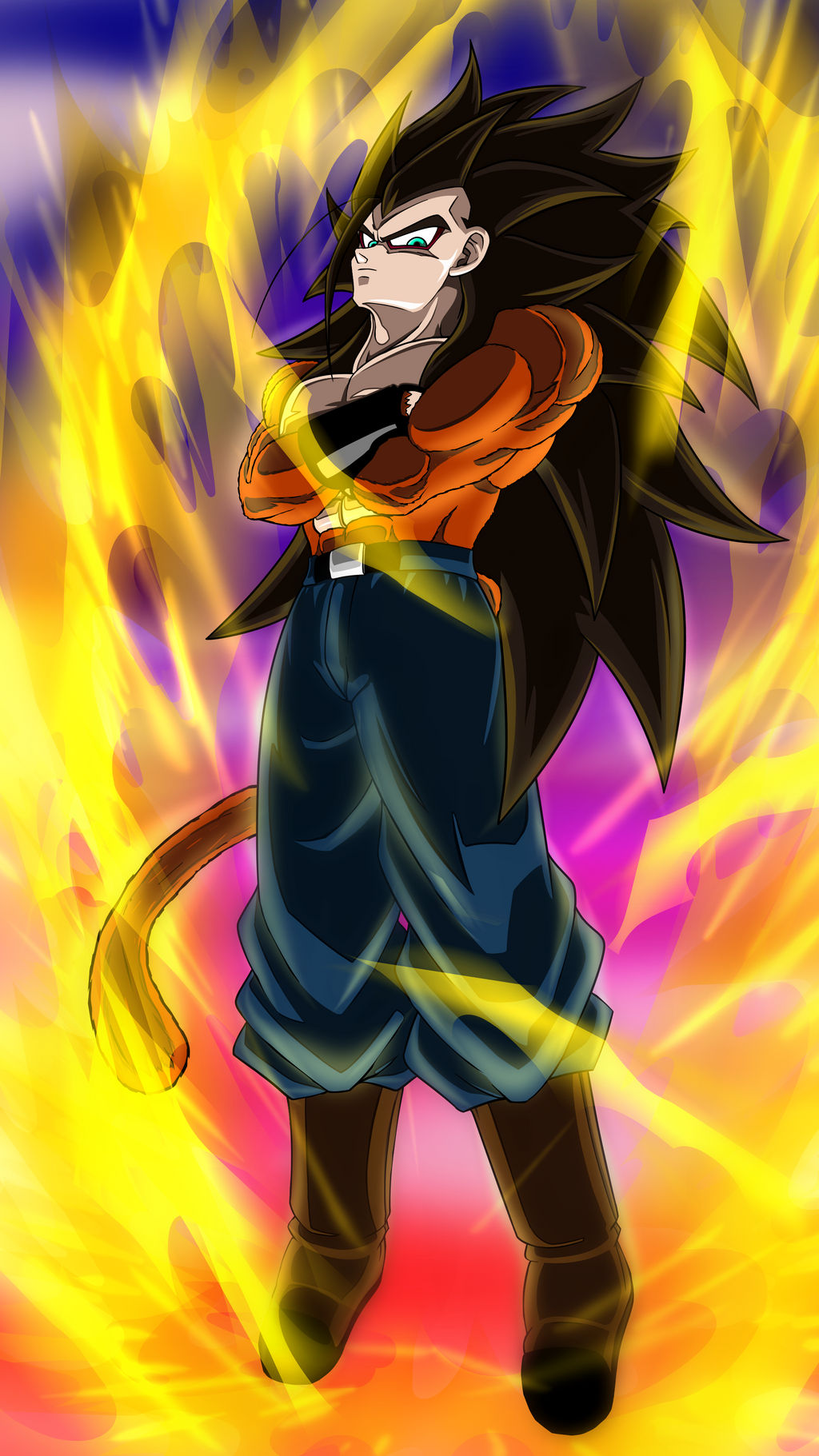 Raditz SSJ4 by Chancellord on DeviantArt