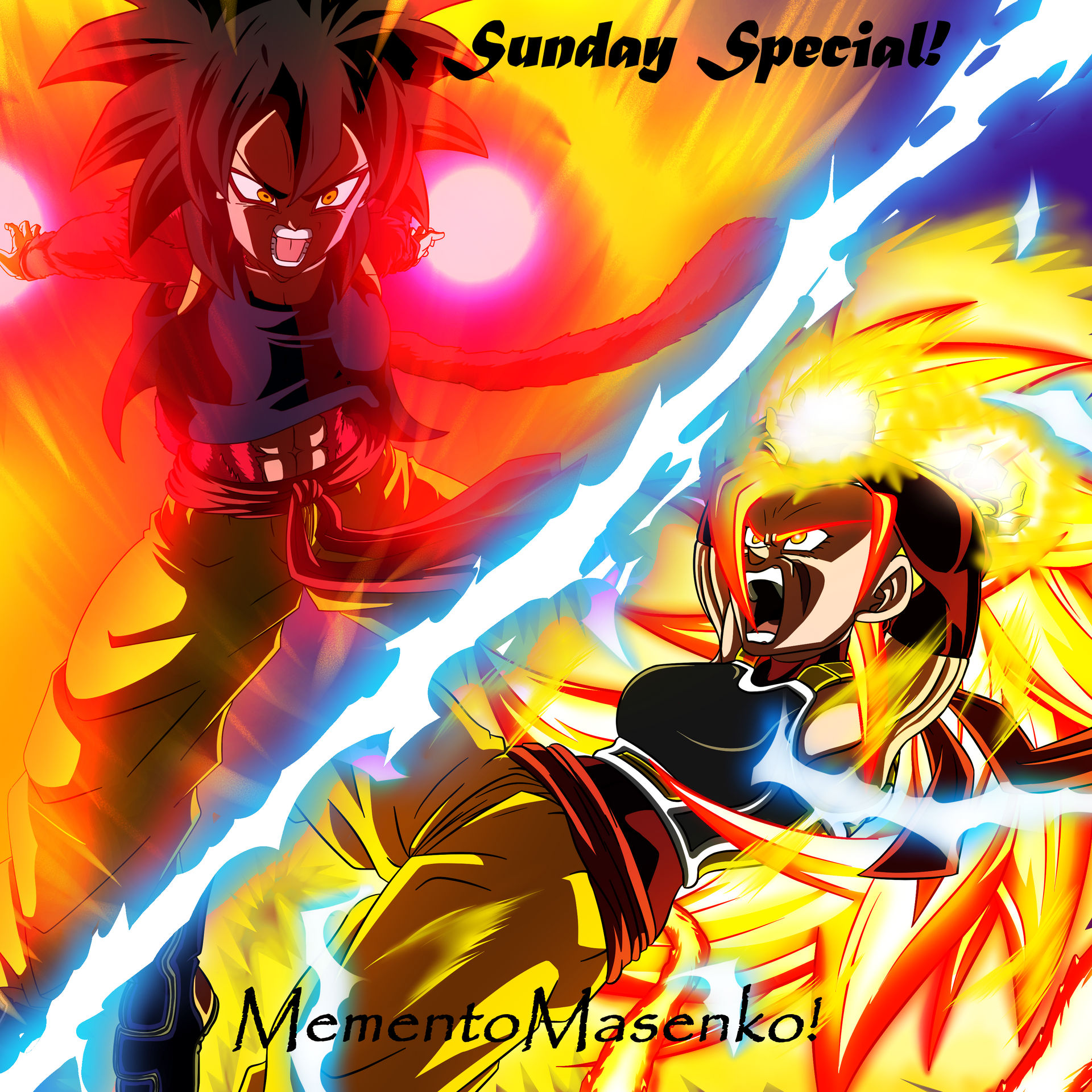 SSJ4 Ranch vs MSSJ Rage Future Ranch by Chancellord on DeviantArt