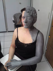 The WEEPING ANGELS MAKEUP