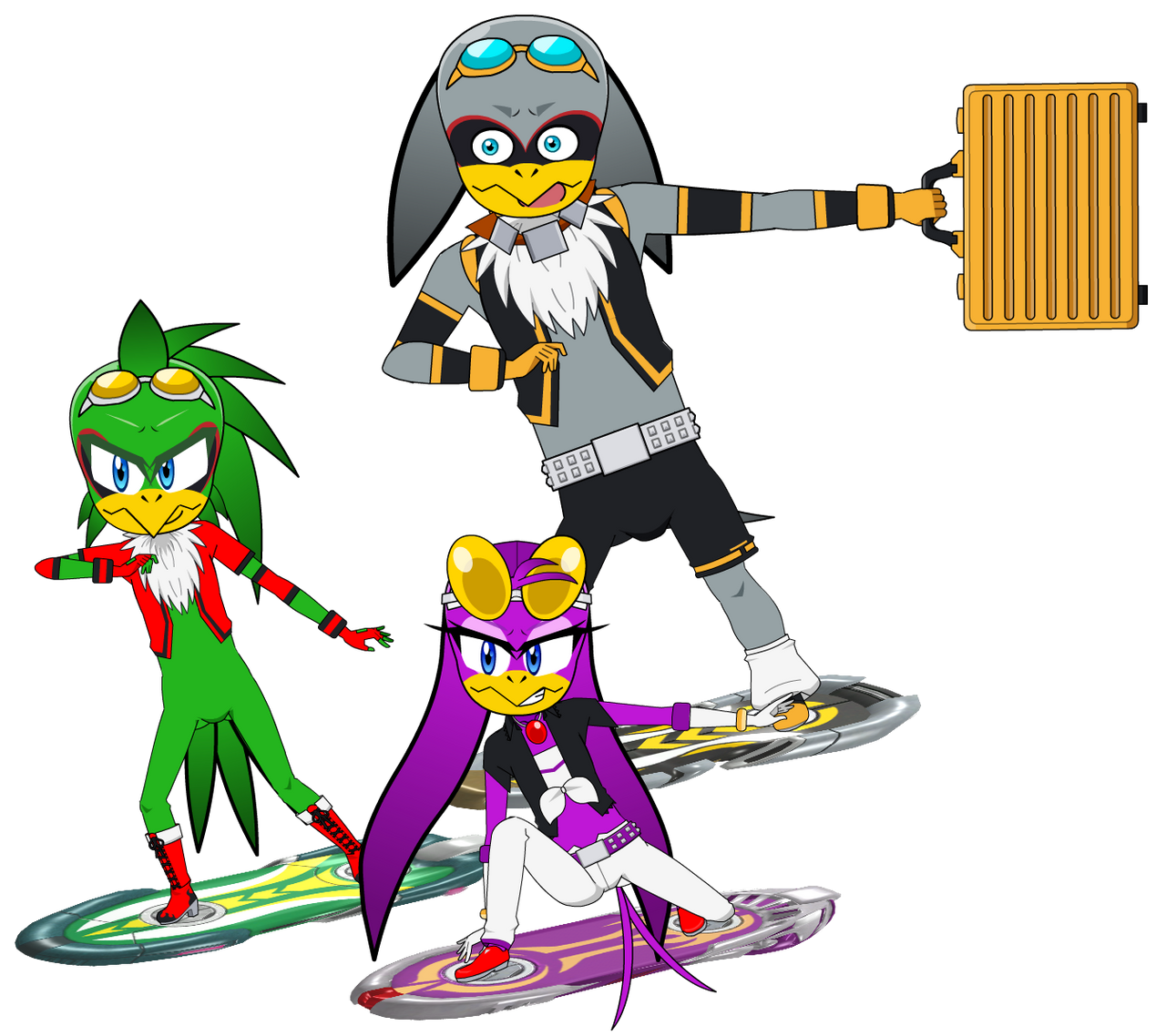 Babylon Rouges From Sonic Babylon Rogues (Sonic Ultima) by PrimordialKnight on DeviantArt
