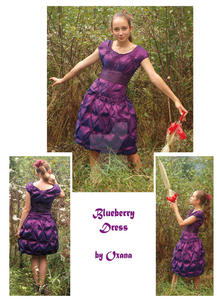Blueberry Dress by MyrtilleGingembre on DeviantArt