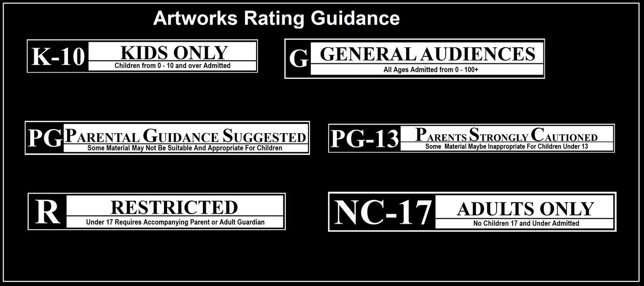 Rating Code Signs Rars ARG Artwork Rating Guidance by OVallePapers on DeviantArt