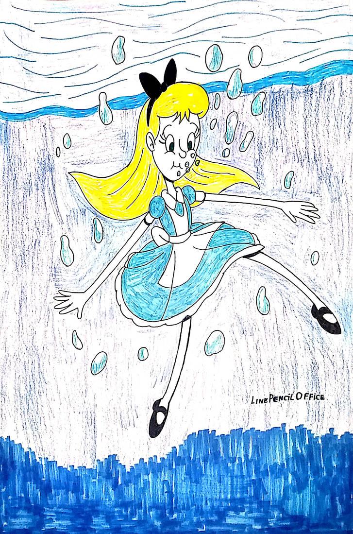 Katie in Underwater by PencilWalker on DeviantArt
