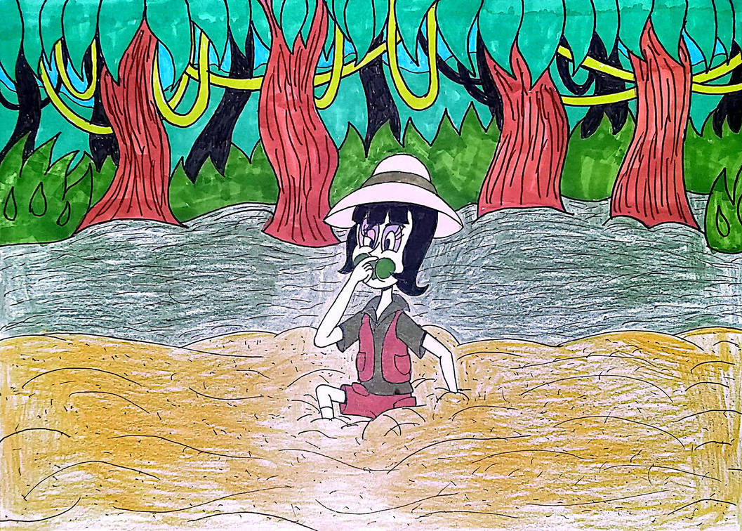 (Final Art Trade) Quicksand by OVallePapers on DeviantArt