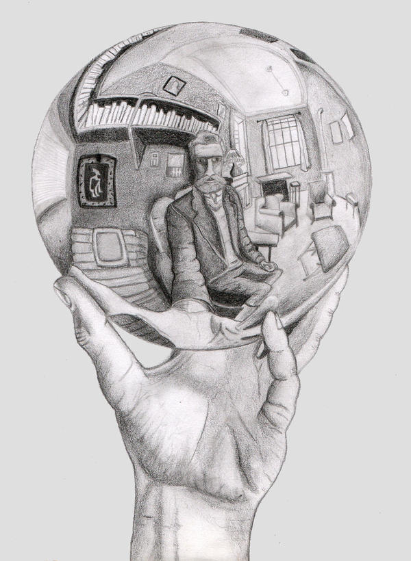 Hand with Reflecting Sphere