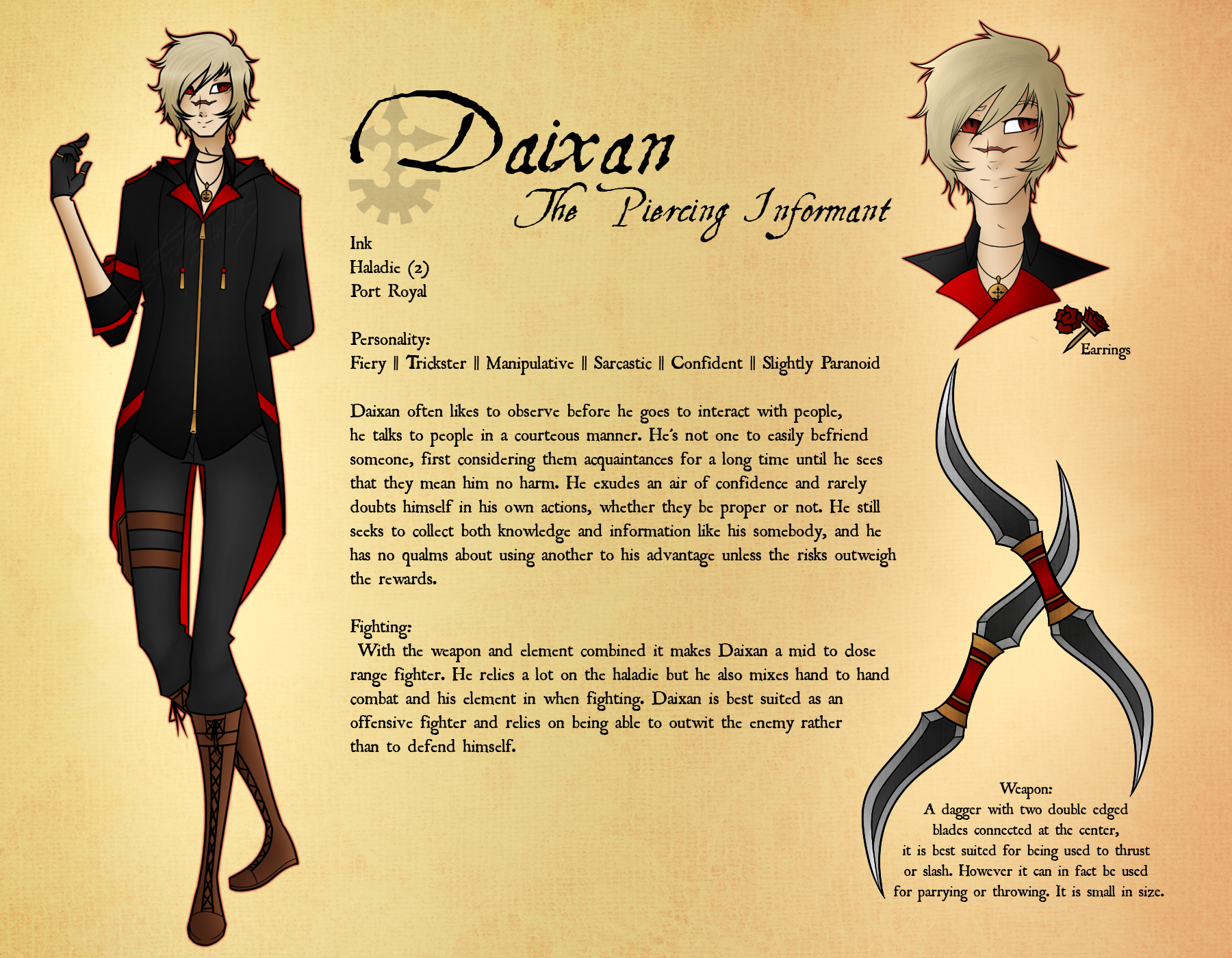 Daixan: The Piercing Informant [Rogues of Axiom]