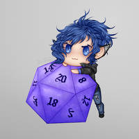 Dice Gremblin Chibi (YCH OPEN) [Lunar/YCH]