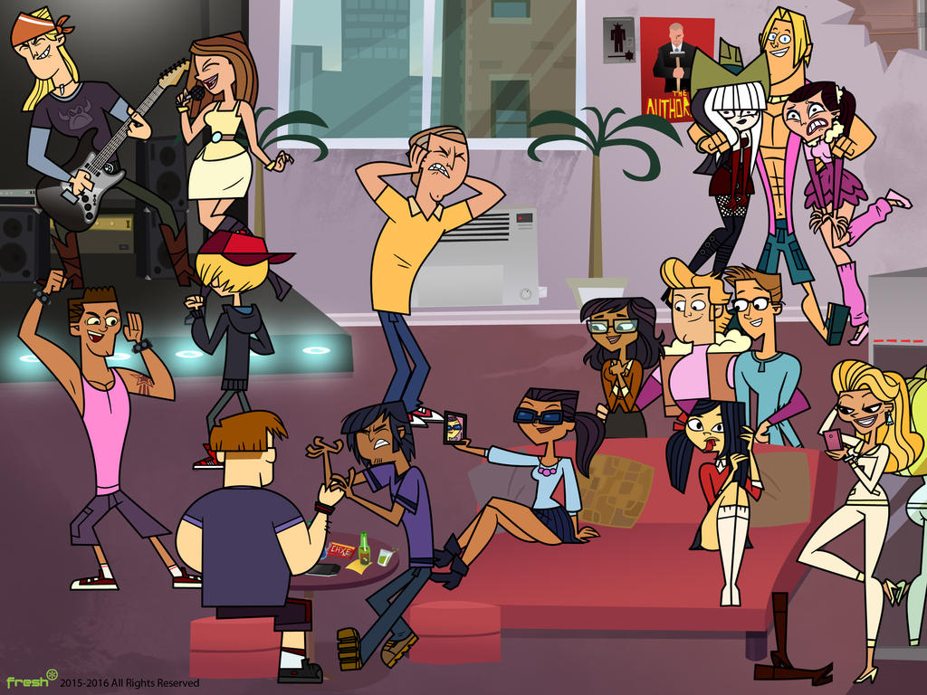 Total Drama Presents The Ridonculous Race, total Drama Season 5, spinoff, total  Drama, Cartoon, 2018, artist, Fan art, recreation, table