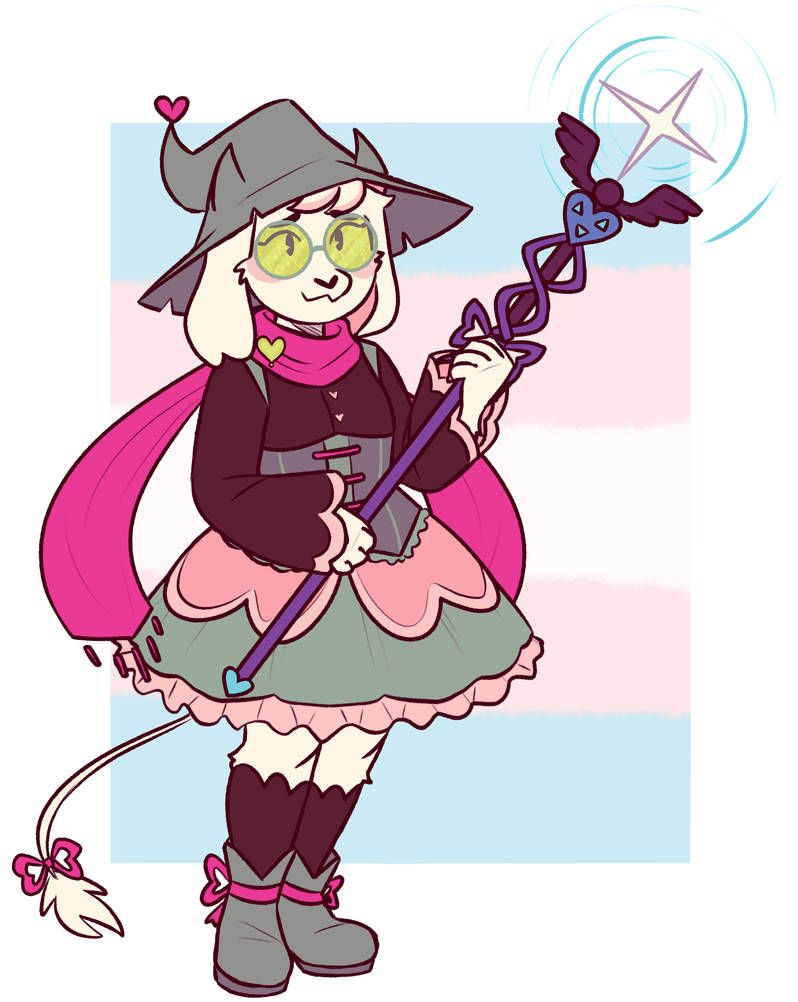 Magical Girl Ralsei by NekoIcee on DeviantArt