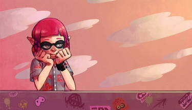 Inkling Girl Banner