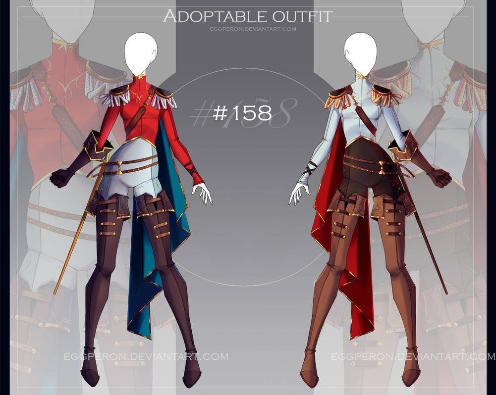 [CLOSED-Auction] Adoptable outfit #158 by Eggperon on DeviantArt