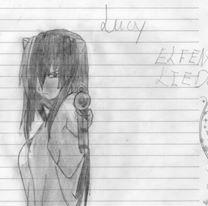 Lucy Elfen Lied Render (anime) by AkireyLove on DeviantArt