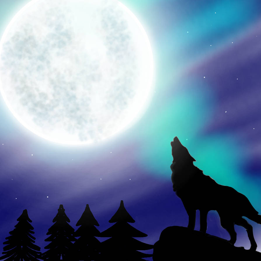 Wolf howling by Angelika2004 on DeviantArt