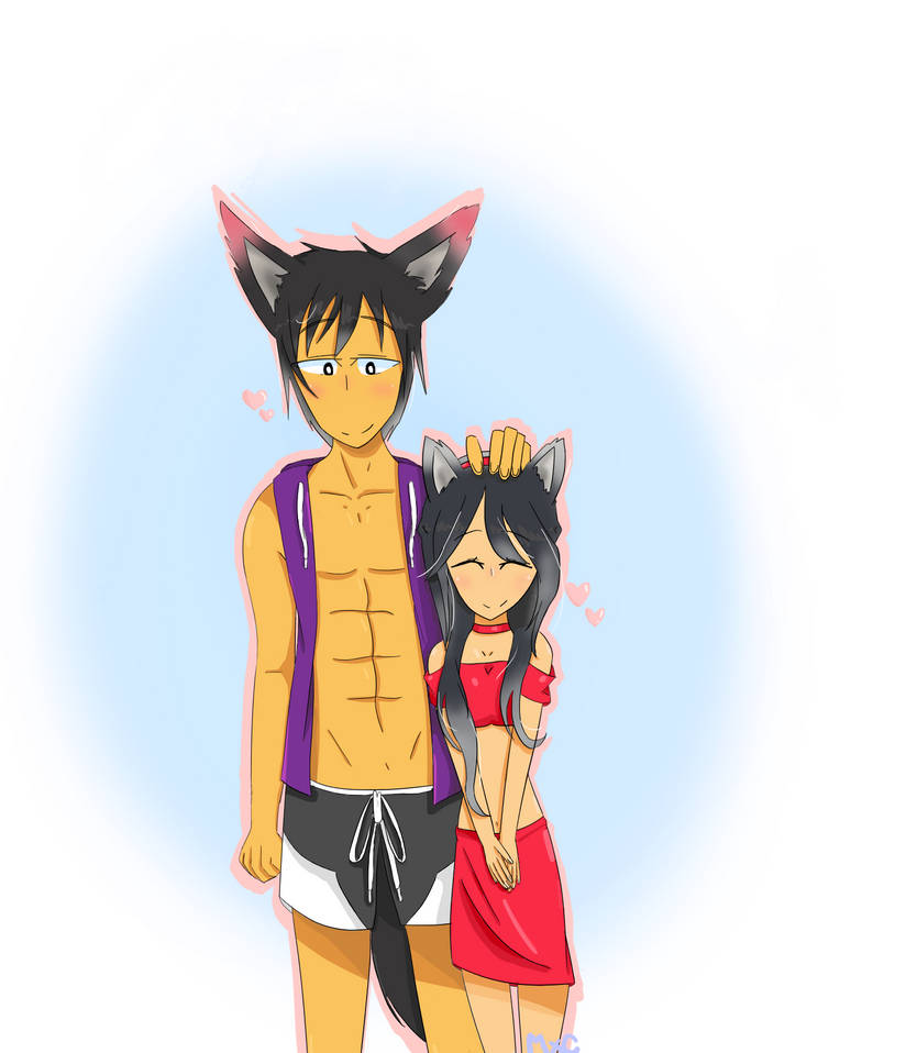 Aphmau And Aaron Aphmau And Aaron Together Running Away By