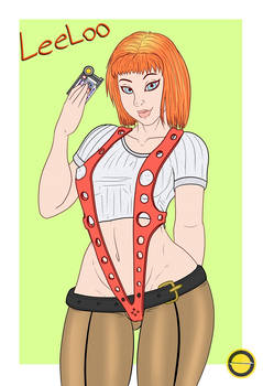 Leeloo Pinup