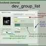 Dev Group List