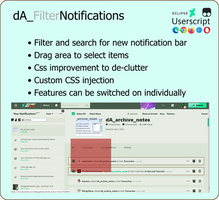 dA FilterNotifications