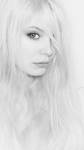 vanilla meow BW by Fledermausland