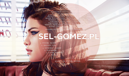 PREMADE : Simple Selena Gomez gallery header