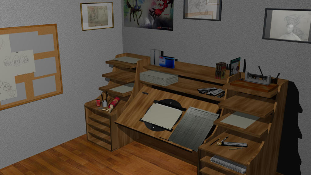 Animation Console Room Art Room Animation
