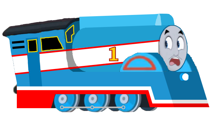 AEG Improved Streamlined Thomas (Shocked) by TotalDramaGuy95 on DeviantArt