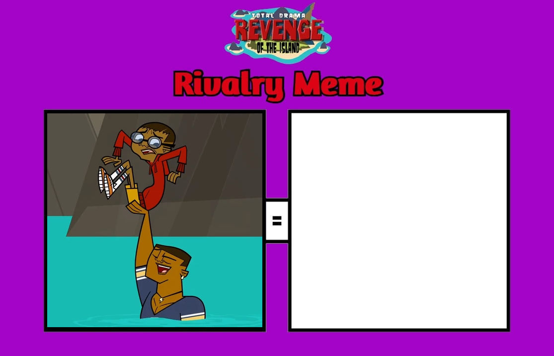 Lightning and Cameron Rivalry Meme by TotalDramaGuy95 on DeviantArt