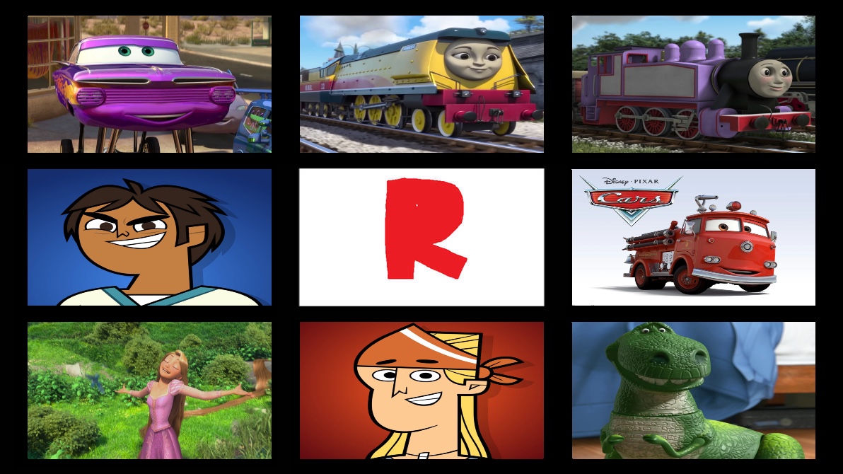 My favorite Letter R characters by TotalDramaGuy95 on DeviantArt