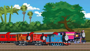Skarloey and Rheneas in India