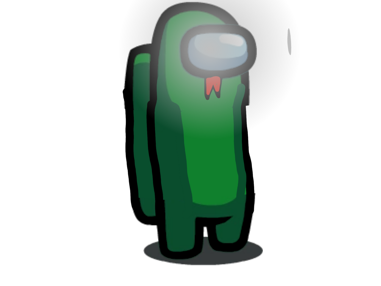 Green among us by austychickennuggy on DeviantArt