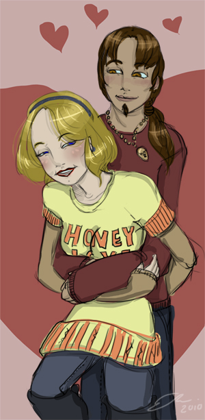 Honey Girl and Almond Boy