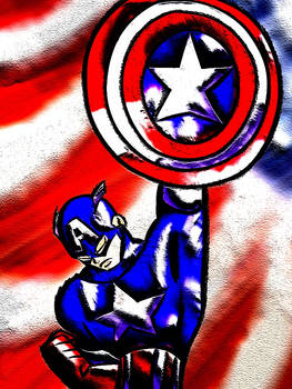 Happy 4th of July from Captain America