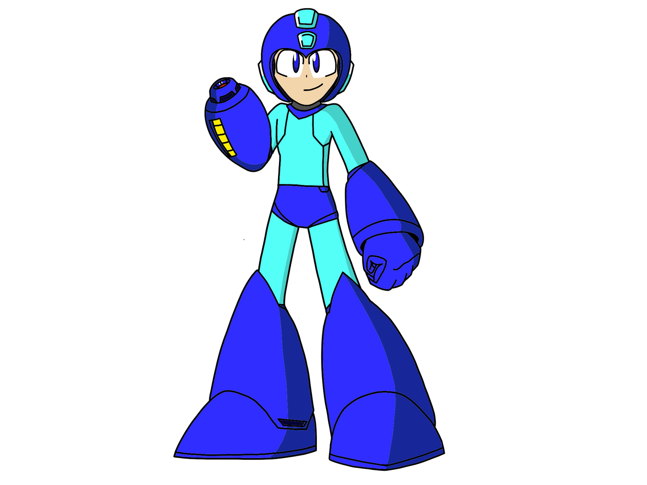 Mega Man by MegaPonyArtX on DeviantArt
