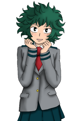 Female Deku (Boku no Hero Academia)