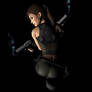 Lara Croft pose 2